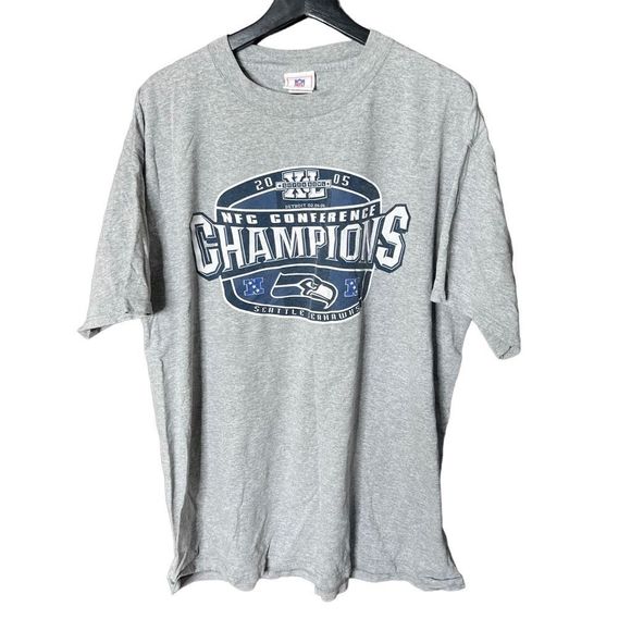 2005 Seahawks NFC Champions Shirt XL - Picture 1 of 3